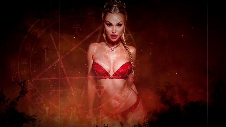 Goddess Misha Goldy Anti christmas JOI Succumb to the Succubus - XXXStreams.org